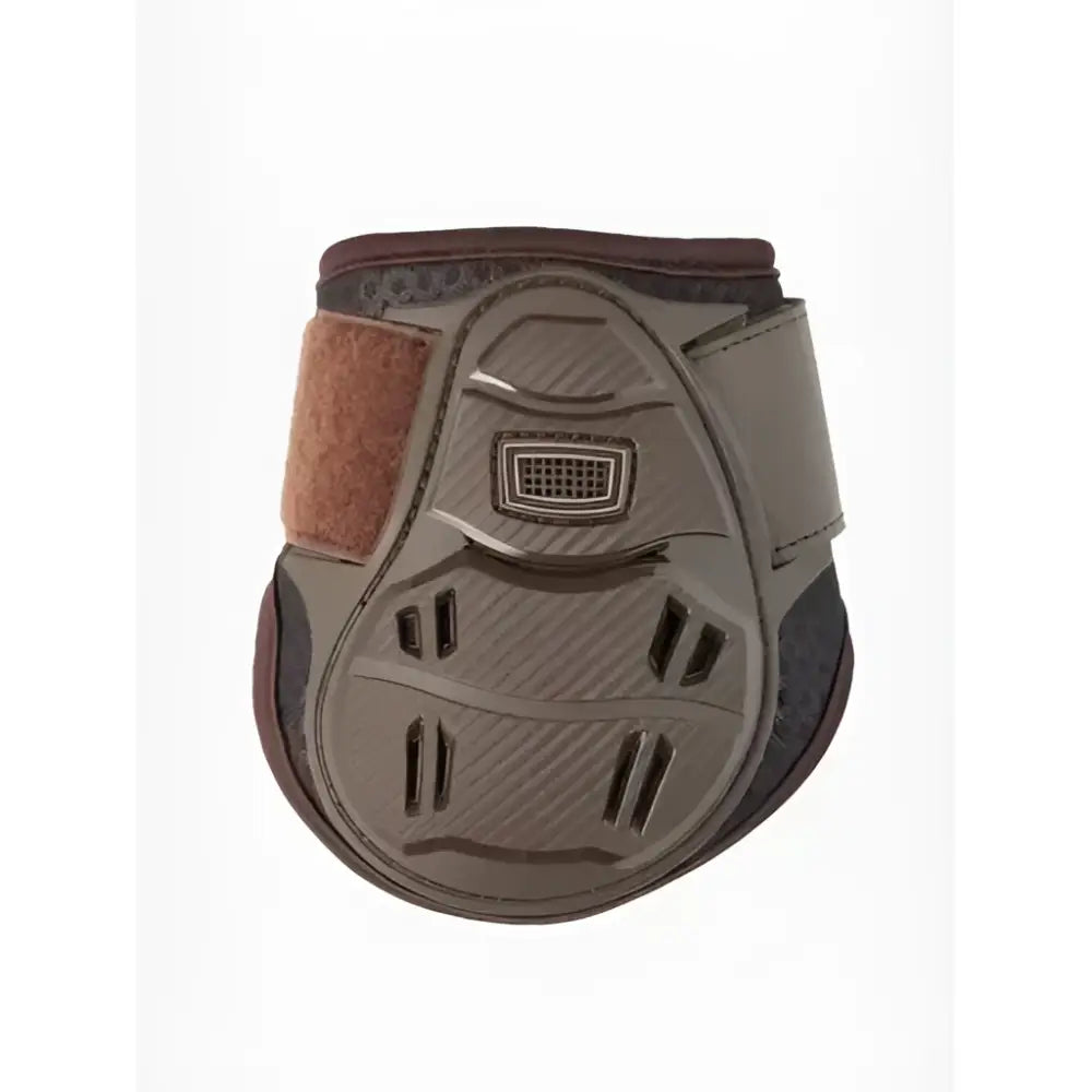 Lemieux motion cool fetlock boot brown with flexible lightweight design textured panels and velcro strap on the side