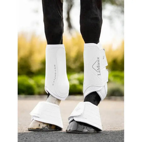 LeMieux Motionflex Dressage Boot White - Brushing Boots