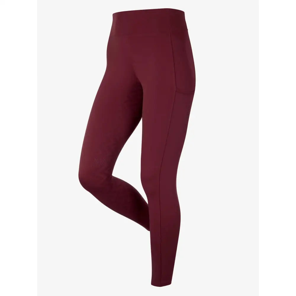 LeMieux Naomi Pull On Breech Merlot 6 Riding Breeches Barnstaple Equestrian Supplies