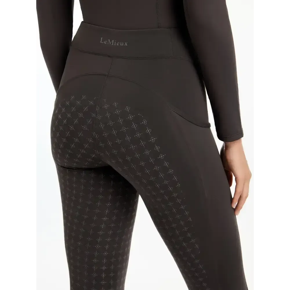 Lemieux Naomi Pull On Breeches Cinder UK 6 Cinder Riding Tights