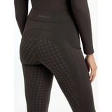 Lemieux Naomi Pull On Breeches Cinder UK 6 Cinder Riding Tights