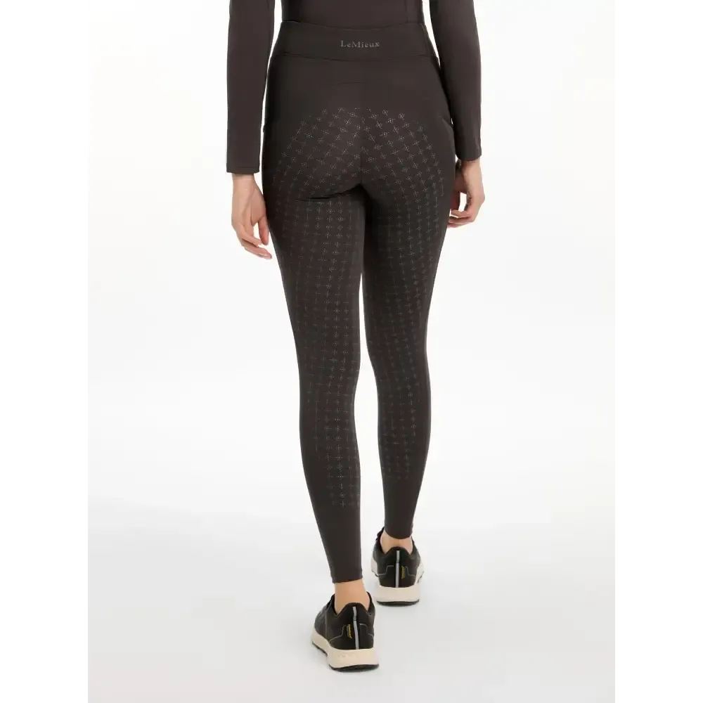 Lemieux Naomi Pull On Breeches Cinder UK 6 Cinder Riding Tights