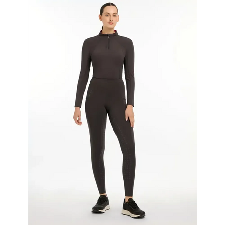 Lemieux Naomi Pull On Breeches Cinder UK 6 Cinder Riding Tights