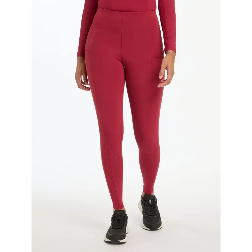 Lemieux Naomi Pull On Breeches Ember UK 6 Riding Tights