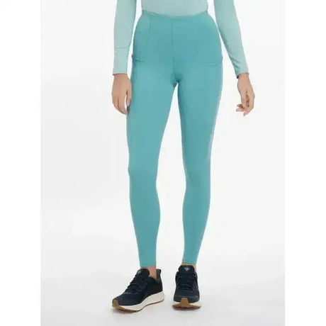 Teal lemieux naomi pull high waisted leggings with side pockets perfect for active wear and comfort