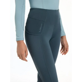 Lemieux Naomi Pull On Breeches Petrol UK 6 Riding Tights