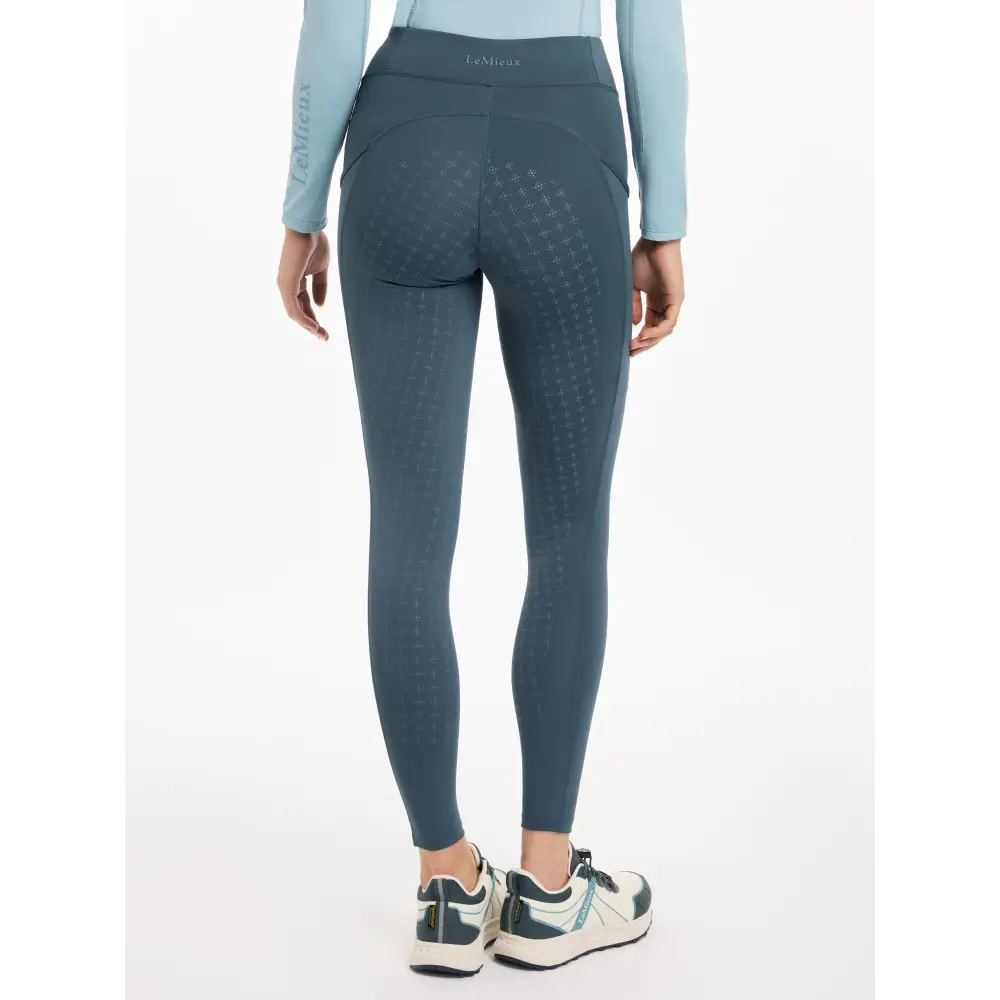 Lemieux Naomi Pull On Breeches Petrol - Riding Tights