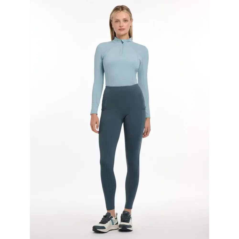 Lemieux Naomi Pull On Breeches Petrol UK 6 Riding Tights