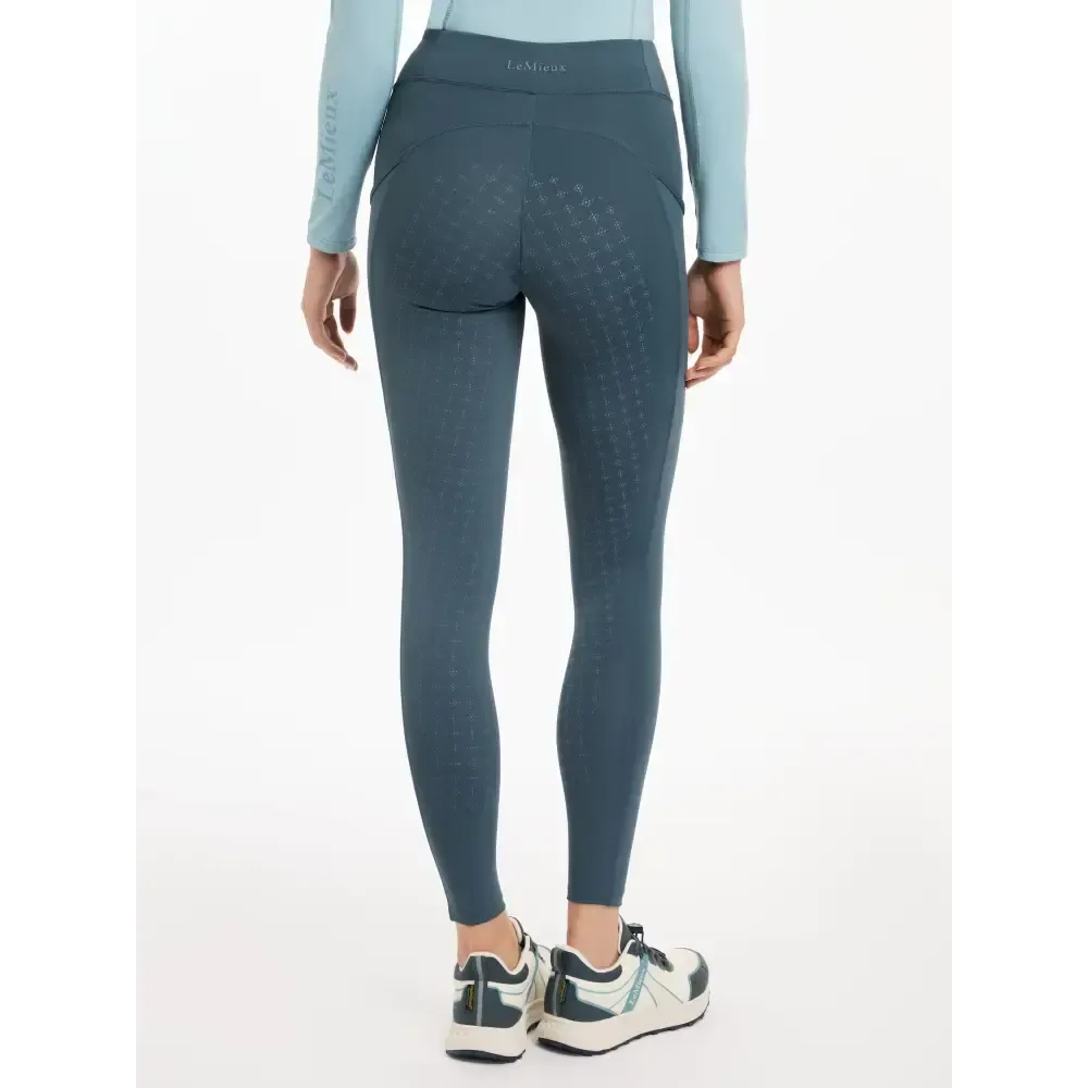 Lemieux Naomi Pull On Breeches Petrol UK 6 Riding Tights