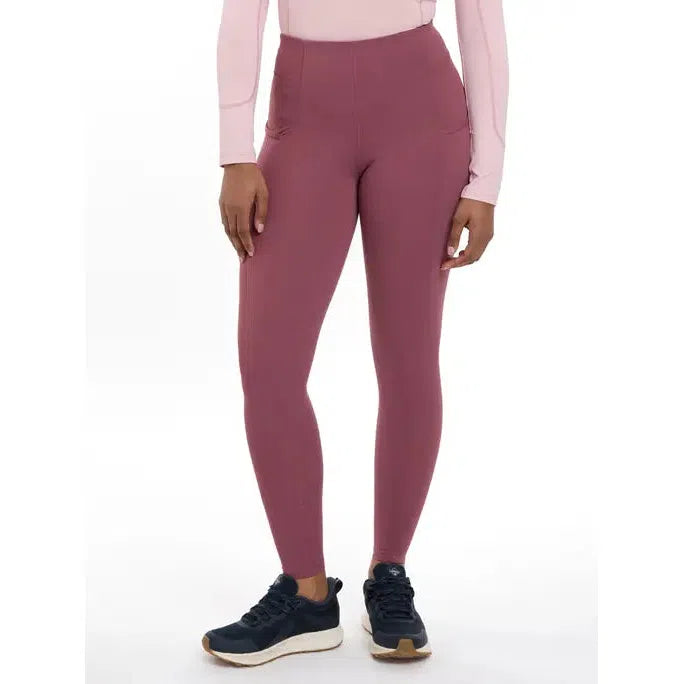 Lemieux Naomi Pull On Breeches Rosewood Rosewood UK 6 Legwear