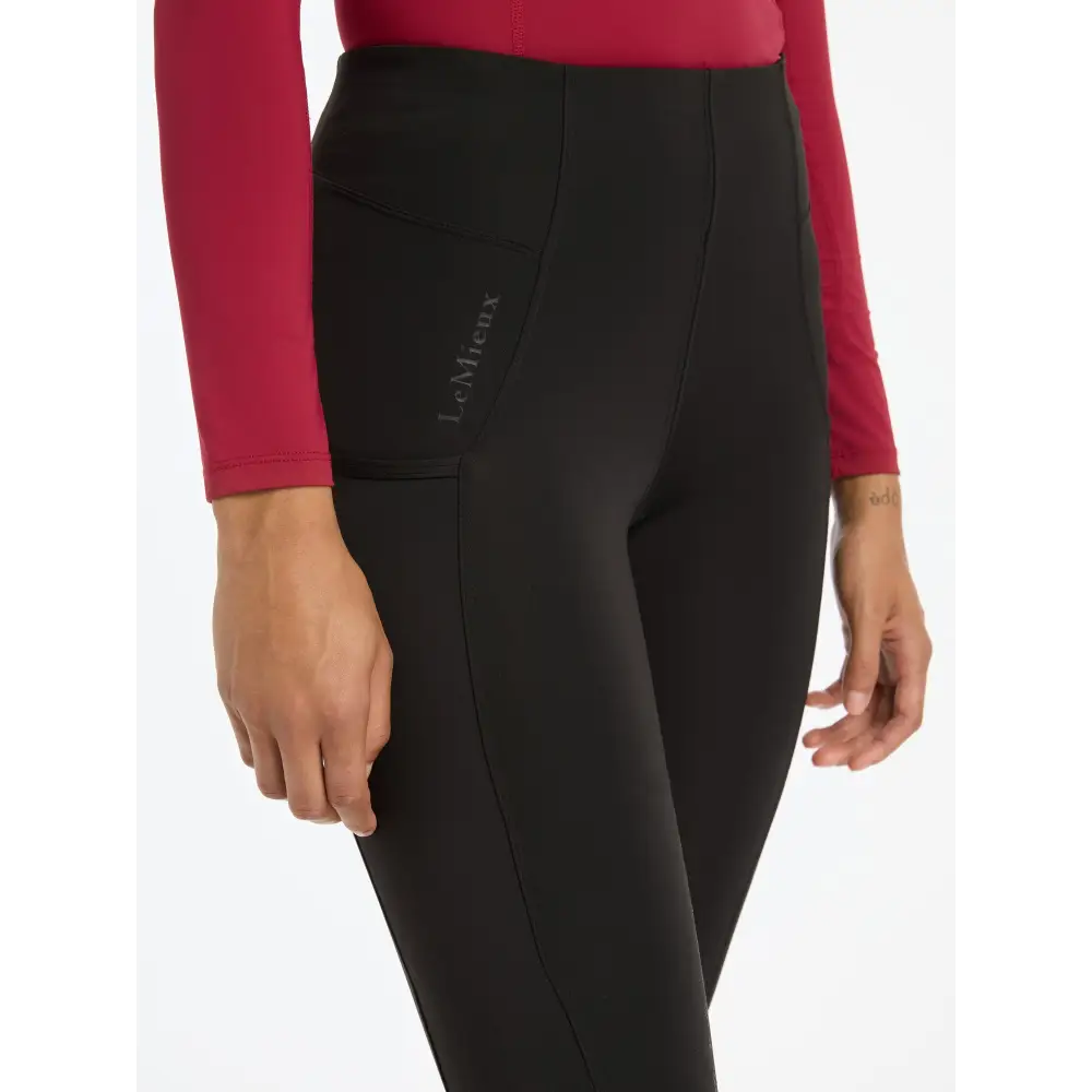 Lemieux Naomi Pull On Breeches (Updated) Black - Riding Tights