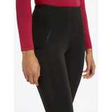 Lemieux Naomi Pull On Breeches (Updated) Black UK 6 Riding Tights