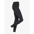 Black lemieux naomi pull high-waisted breeches with seamless fabric and supportive elasticated waistband