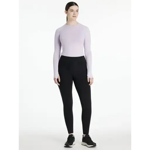 Lemieux Natalie Brushed Pull On Black Black UK 6 Riding Tights
