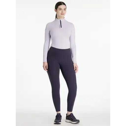 Lemieux Natalie Brushed Pull On Juniper Juniper UK 6 Riding Tights