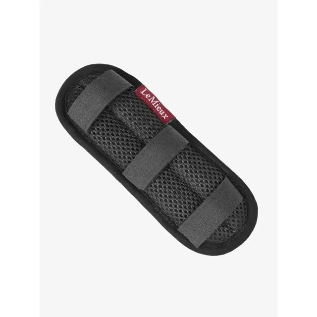 LeMieux Noseband Pad Black Black One Size Noseband Covers