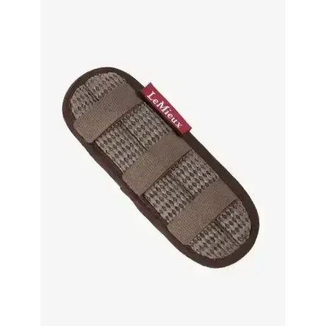 LeMieux Noseband Pad Brown Brown One Size Noseband Covers