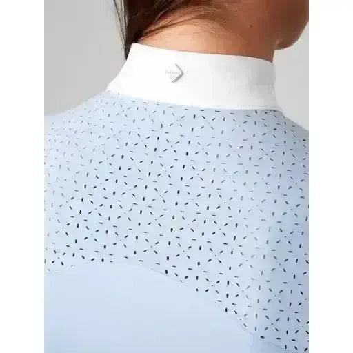 LeMieux Olivia Long Sleeve Show Shirt Mist UK 10 mist Show Shirts