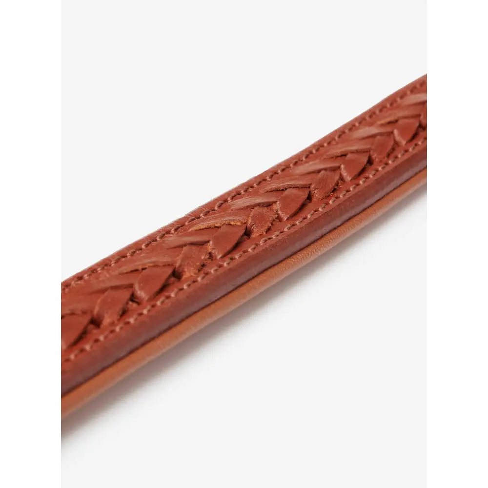 LeMieux Oxford Dog Collar Tan Tan Large Dog Collar
