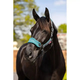 LeMieux Peacock Vogue Fleece Headcollars With Leadrope Cob Headcollar Sets