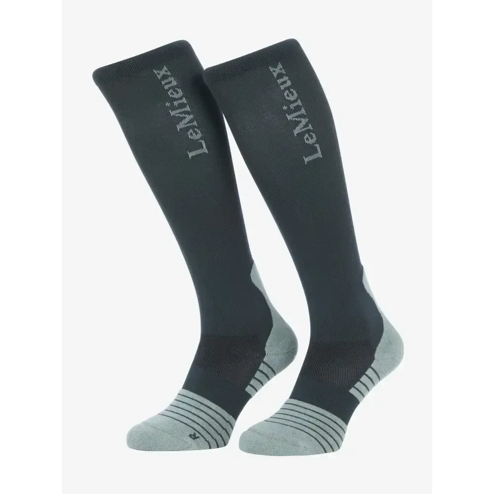 Lemieux Performance Sock Petrol Small Riding Socks