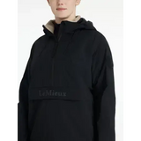 Lemieux Phoebe Half Zip Waterproof Anorak Black Black UK 6 Outdoor Coats