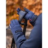 LeMieux Polartec Glove Navy X-Small Navy Riding Gloves