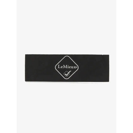 Black lemieux poll nose comfort foam headband with white diamond logo and shock absorbent EVA for foam guard use