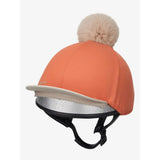 Lemieux Pom Hat Silk Apricot One Size Hat Silks Barnstaple Equestrian Supplies