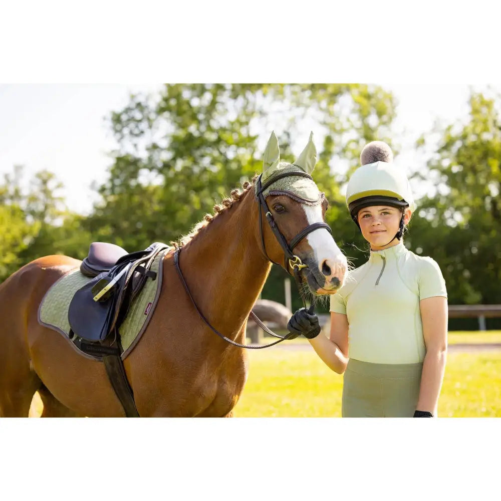 Lemieux Pom Hat Silk Fern One Size Hat Silks Barnstaple Equestrian Supplies