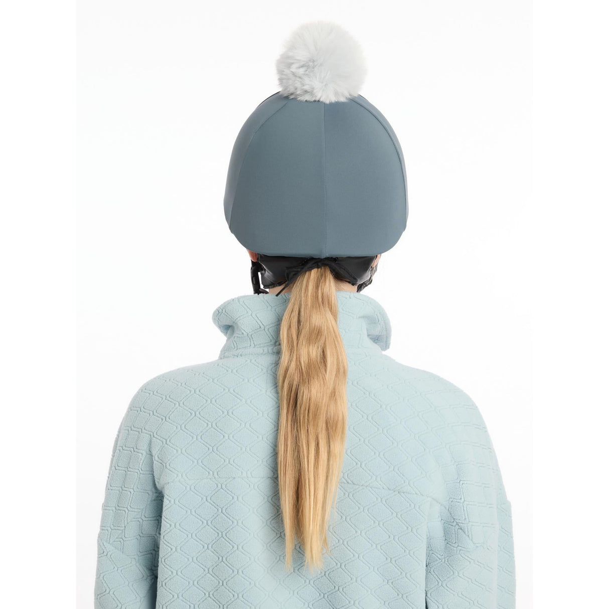 Lemieux Pom Hat Silk Petrol Petrol Hat Silks