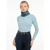 Lemieux Printed Stretch Snood Petrol Petrol Snoods