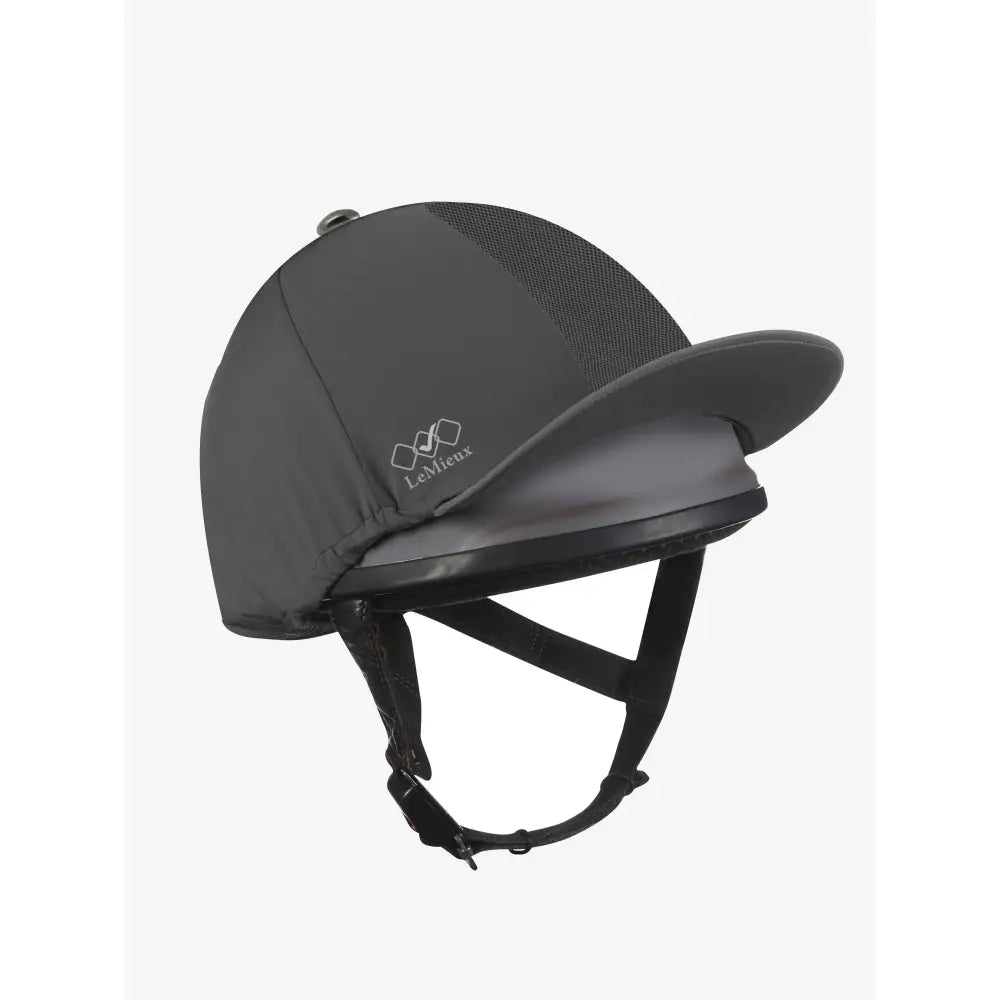 LeMieux Pro Mesh Hat Silk Grey Hat Silks