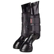 LeMieux ProShell Brushing Boots Black Black Medium Brushing Boots Barnstaple Equestrian Supplies