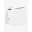 LeMieux ProSorb Plain 2 Pocket Dressage Square White Large White Dressage Saddle Pads