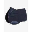 LeMieux ProSorb Plain 2 Pocket GP Square Navy Large Navy Corrective Saddle Pads