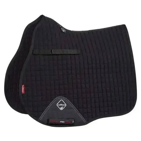 LeMieux Prosport Cotton GP Square Black Large Saddle Pads & Numnahs Barnstaple Equestrian Supplies