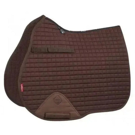 LeMieux ProSport GP Cotton Square Brown Large Saddle Pads & Numnahs Barnstaple Equestrian Supplies