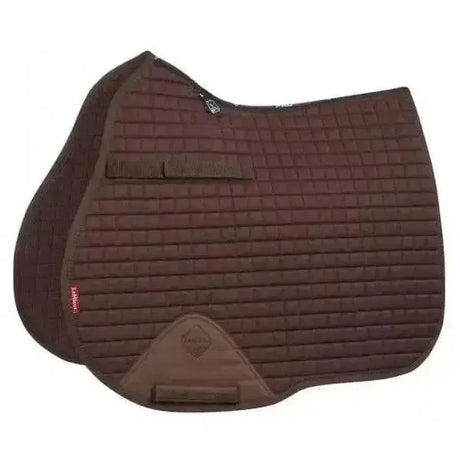 LeMieux ProSport GP Cotton Square Brown Large Saddle Pads