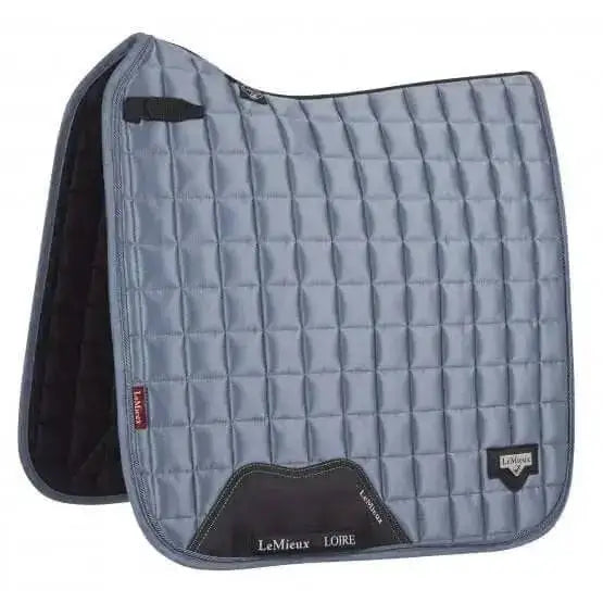 LeMieux Prosport Loire Classic Dressage Square Ice Blue Large Saddle Pads & Numnahs Barnstaple Equestrian Supplies