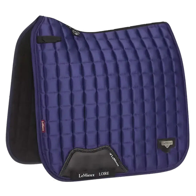 LeMieux Prosport Loire Classic Dressage Square Ink Blue Large Saddle Pads & Numnahs Barnstaple Equestrian Supplies