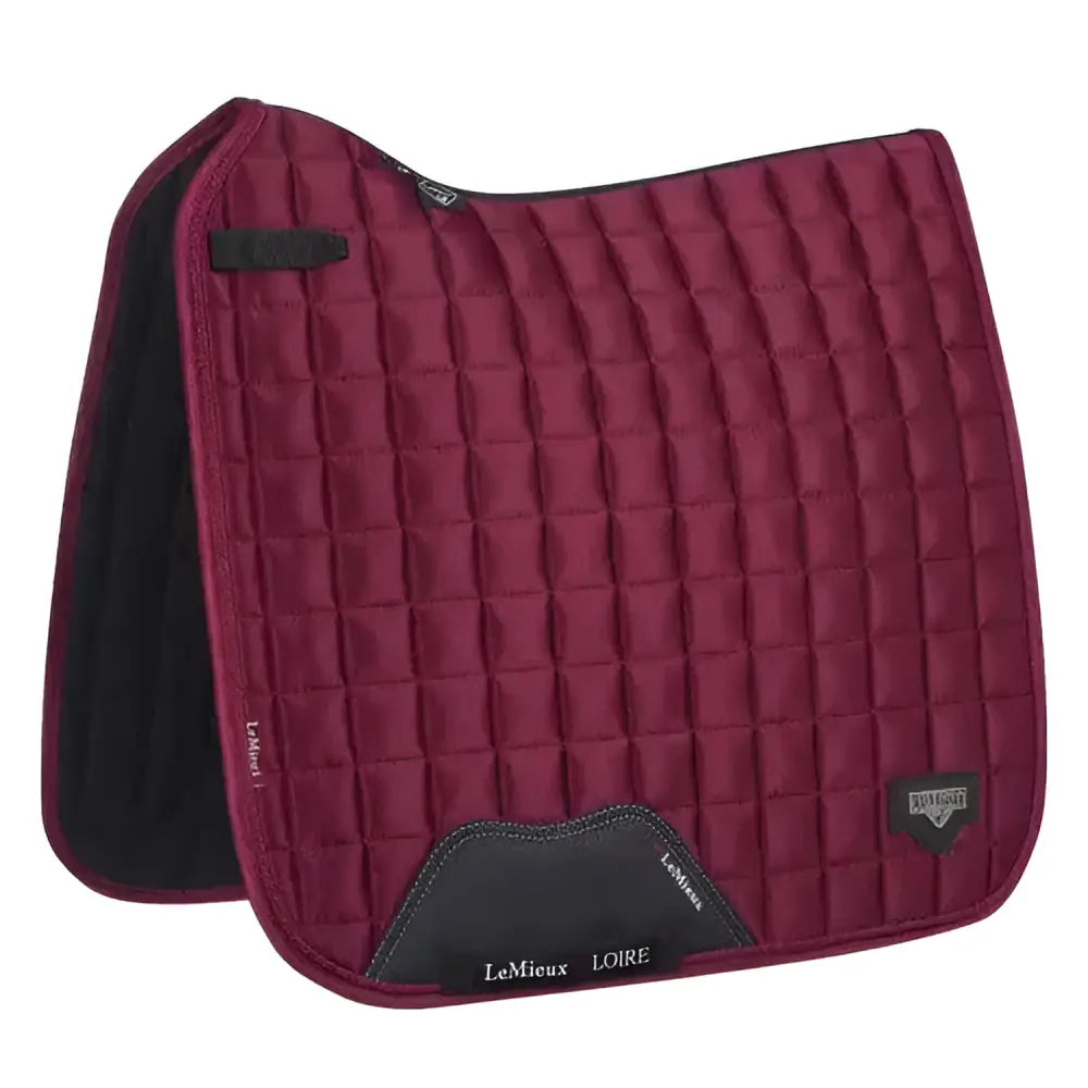 LeMieux Prosport Loire Classic Dressage Square Mulberry Large Saddle Pads & Numnahs Barnstaple Equestrian Supplies