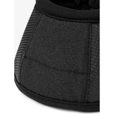 Black lemieux prosport proform ballistic slip-on shoe with textured fabric panels and rubber sole no-turn knob minimising