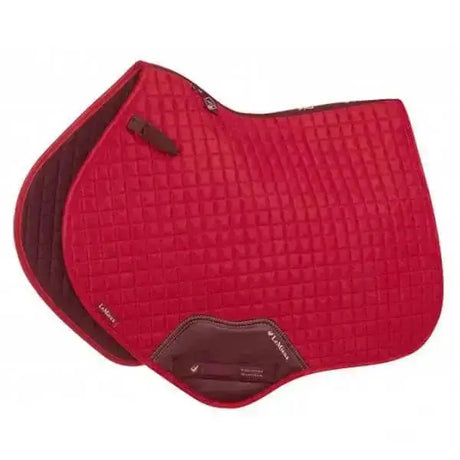 LeMieux Prosport Suede Close Contact Square Chilli Large Saddle Pads & Numnahs Barnstaple Equestrian Supplies