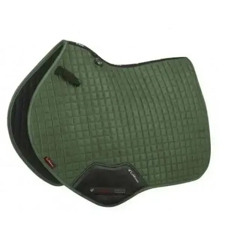 LeMieux Prosport Suede Close Contact Square Hunter Green Large Saddle Pads
