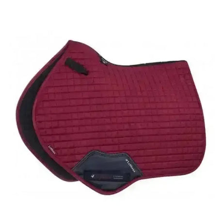LeMieux Prosport Suede Close Contact Square Mulberry Large Saddle Pads