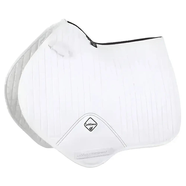 LeMieux Prosport Suede Close Contact Square White Large Saddle Pads & Numnahs Barnstaple Equestrian Supplies