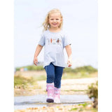 LeMieux Puddle Pals Kids Welly Unicorn - Wellington Boots