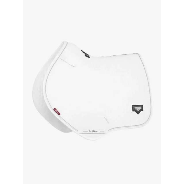 LeMieux Puissance Suede CC Pad White White Small/Medium Saddle Pads