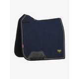 LeMieux Puissance Suede Dressage Pad Navy Navy Small/Medium Dressage Saddle Pads